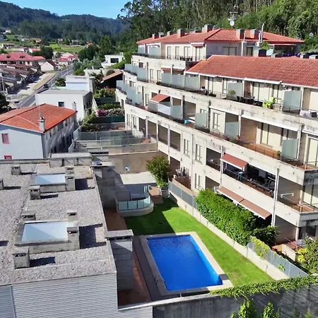 Apartman Galihost - Atico Con Piscina Y Vistas En Playa De Areas
