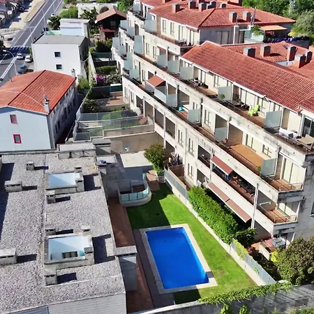Galihost - Atico Con Piscina Y Vistas En Playa De Areas Apartman *