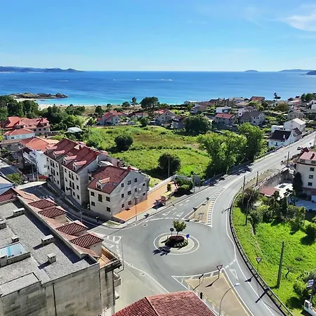 Galihost - Atico Con Piscina Y Vistas En Playa De Areas Sanxenxo