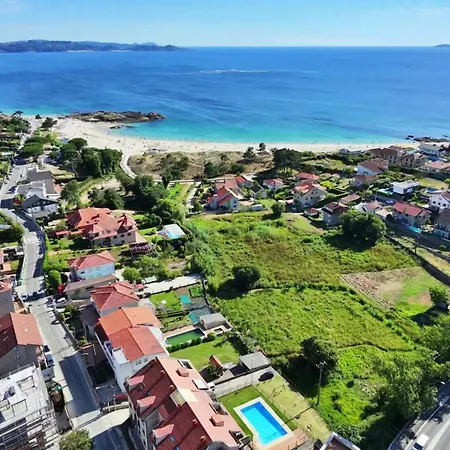 Galihost - Atico Con Piscina Y Vistas En Playa De Areas Apartman Sanxenxo