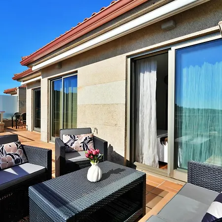 Apartman Galihost - Atico Con Piscina Y Vistas En Playa De Areas *