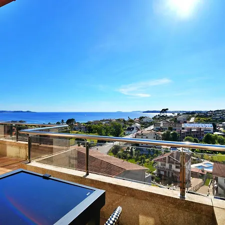 Apartman Galihost - Atico Con Piscina Y Vistas En Playa De Areas *